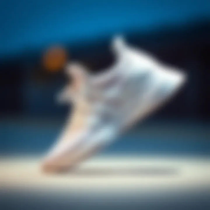 Sleek design of Adidas Swift Run in white showcasing its modern aesthetic