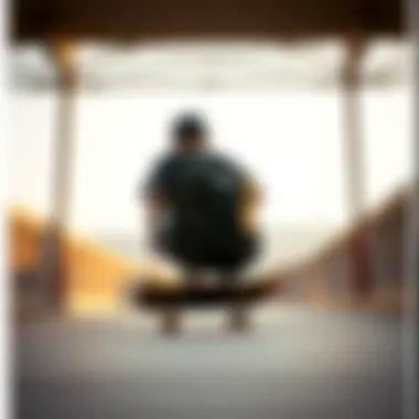 Innovative Backpack Design for Skaters A stylish backpack designed specifically for skateboarders.