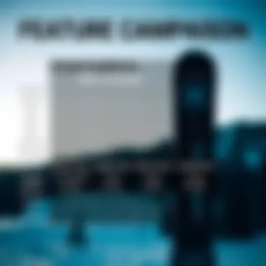 Comparative chart highlighting features of the Burton Black Snowboard versus competitors.