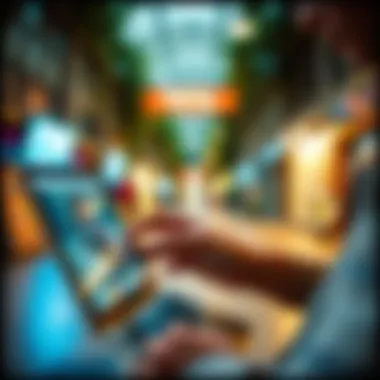 Navigating Online Longboard Purchases Online longboard shopping experience on a digital device