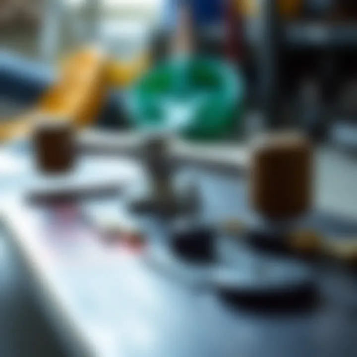 Maintenance Tools for CCS Complete Skateboard Close-up of skateboard maintenance tools for CCS Complete