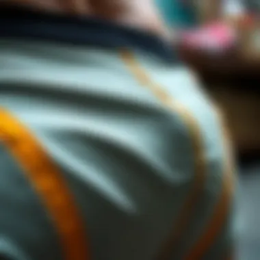 Close-up of Ethika underwear fabric highlighting comfort and quality