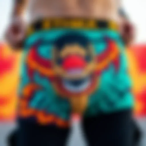 Vibrant custom Ethika underwear showcasing unique designs