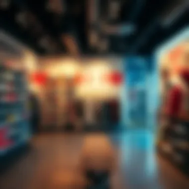 Inside the Flagship DC Shoes Store An inside view of the flagship DC Shoes store, highlighting its unique design and atmosphere.