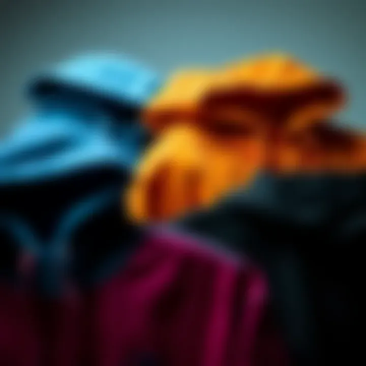 Color Variations of the Champion Reverse Stitch Hoodie Different color variations of the Champion Reverse Stitch Hoodie displayed together