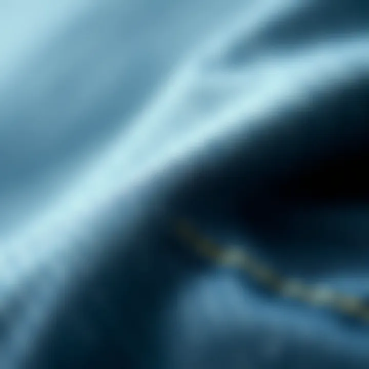 Close-up of the unique fabric texture of Cinch Sawyer Jeans