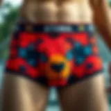 Ethika Bear Underwear showcasing its unique design and vibrant colors.