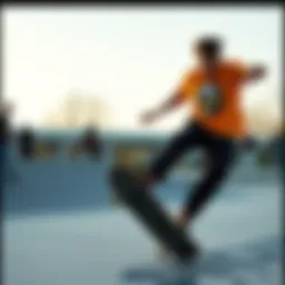 Dynamic representation of skateboarding culture