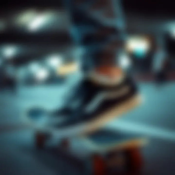 Skateboarding culture featuring Etnies shoes