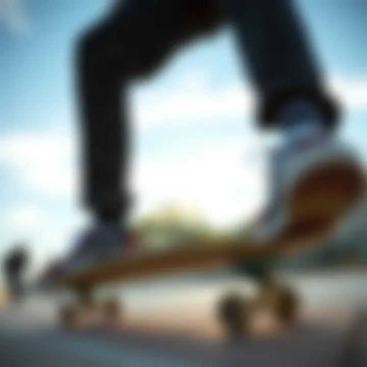 Cultural Impact of Low Top Vans in Skateboarding Skateboarder performing tricks while wearing low top Vans