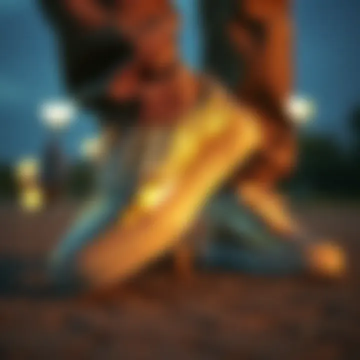 A graphic representation of the cultural significance of Vans in skateboarding