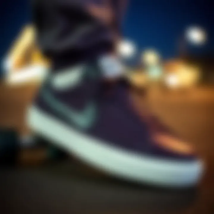 Customization options available for Nike Blazers