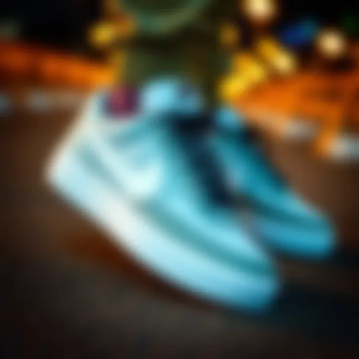 Stylish Nike Blazers showcasing sleek design