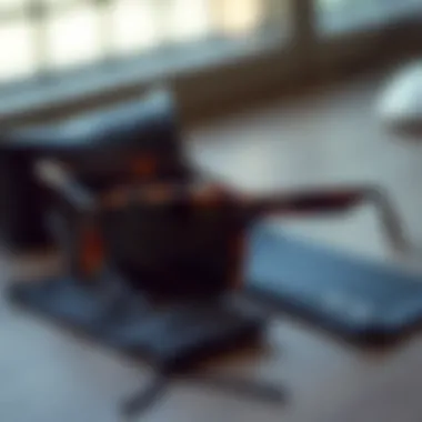 An elegant presentation of Oakley Holbrook XL tortoise shell sunglasses with accessories for care and maintenance.