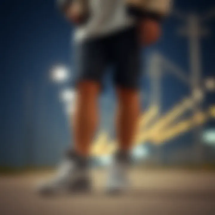 Stylish outfit featuring light gray Vans high tops