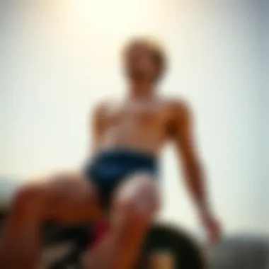 Skateboarder enjoying comfort and flexibility of Ethika boxers