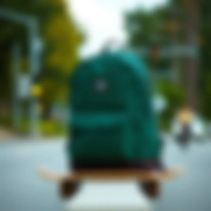 Trendy Small Backpack for Teens Stylish small backpack with skateboard aesthetic