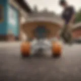 Vintage skateboard from a lost brand