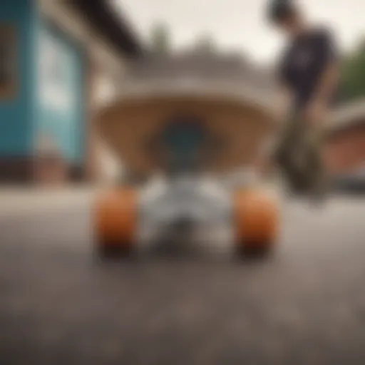 Vintage skateboard from a lost brand