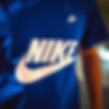 Cultural symbols and graphics associated with skateboarding and Nike