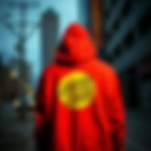 Santa Cruz hoodie displayed in an urban backdrop