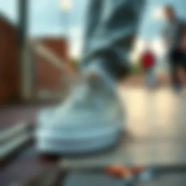 Stylish overview of Vans Authentic Pewter sneaker showcasing its unique design