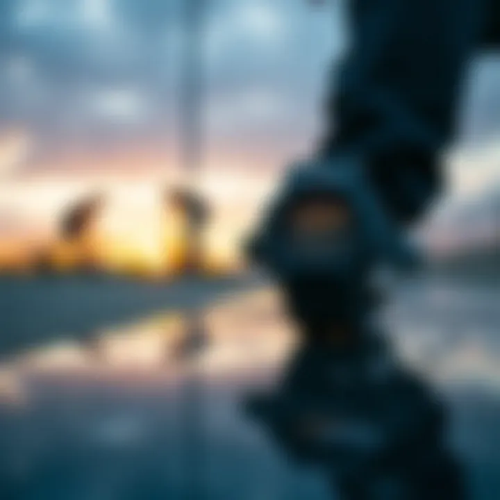 G-Shock GA-2100 Black reflecting skateboard culture