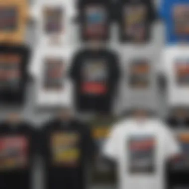 Collage of various JDM t-shirt designs showcasing unique graphics and styles.