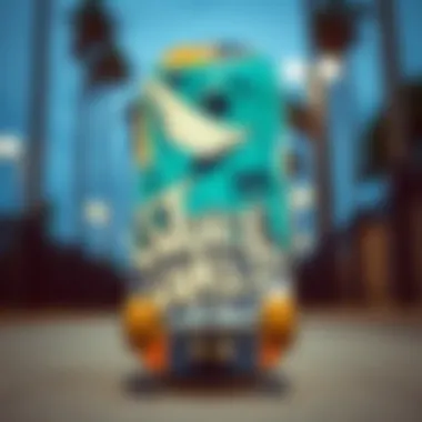 Skateboard featuring Juice WRLD art