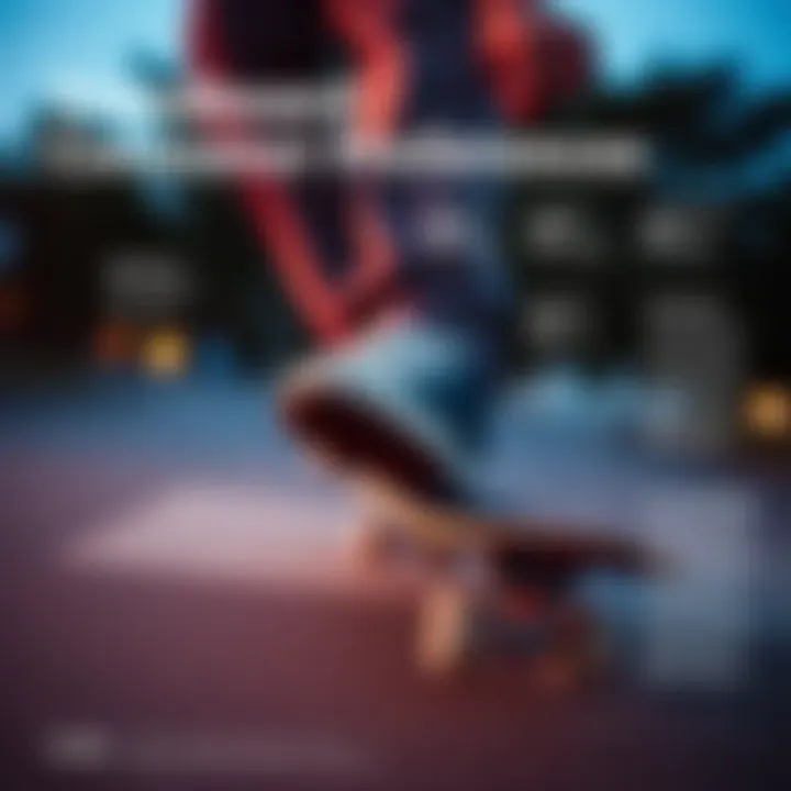 Trends in Skateboard Consumer Preferences A detailed infographic illustrating current trends in skateboard consumer preferences.