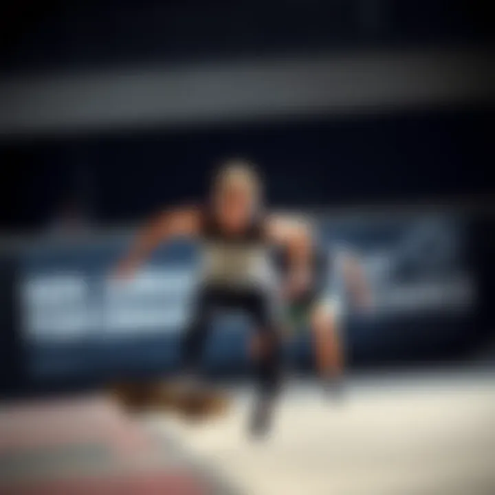 Athletic Performance with Jersey Tank Tops A dynamic scene of athletic activity showcasing performance and fit