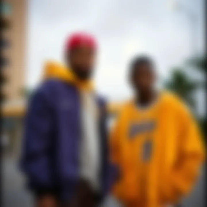Streetwear Trends Influenced by Mitchell and Ness Lakers Modern streetwear influence inspired by Mitchell and Ness Lakers