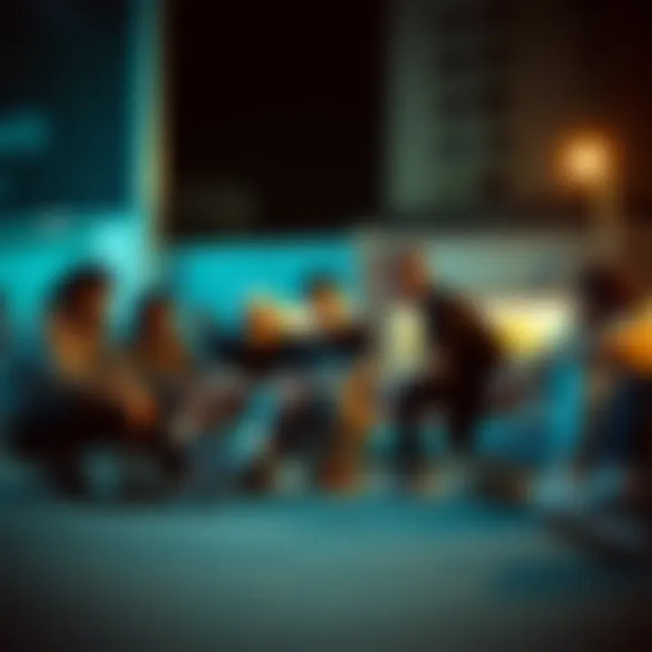 A group of skaters discussing and sharing experiences about Nike Bone Shoes