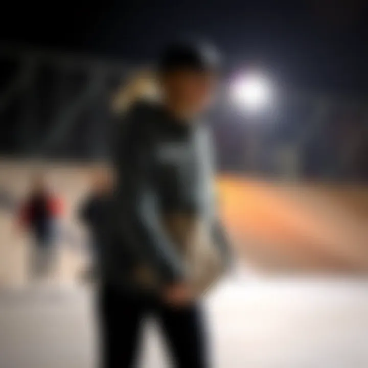 Sustainable Materials in Nike Women's Sherpa Jacket Detailed presentation of the jacket's sustainable materials