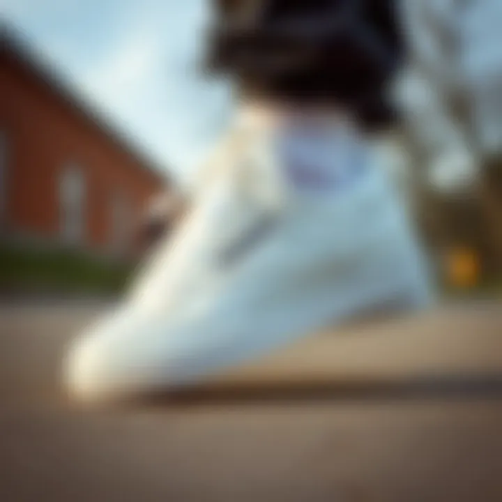 Reebok Club C 85 Vintage Sneakers in Classic White