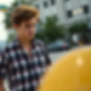 Symbols of Identity in Skateboarding An influential skateboarder donning a button down shirt, symbolizing lifestyle and identity.