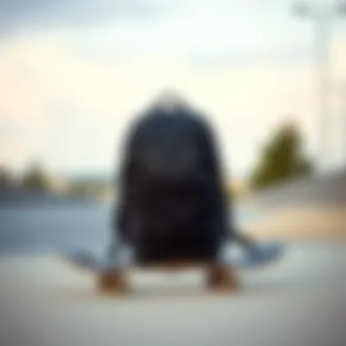 Functional small backpack with ample storage