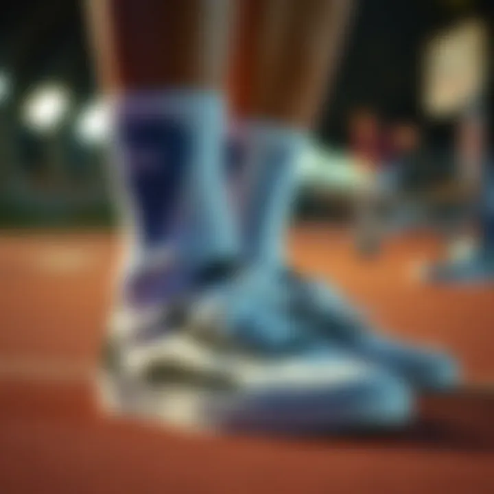 Technical Socks for Enhanced Comfort A close-up of technical socks enhancing comfort and performance