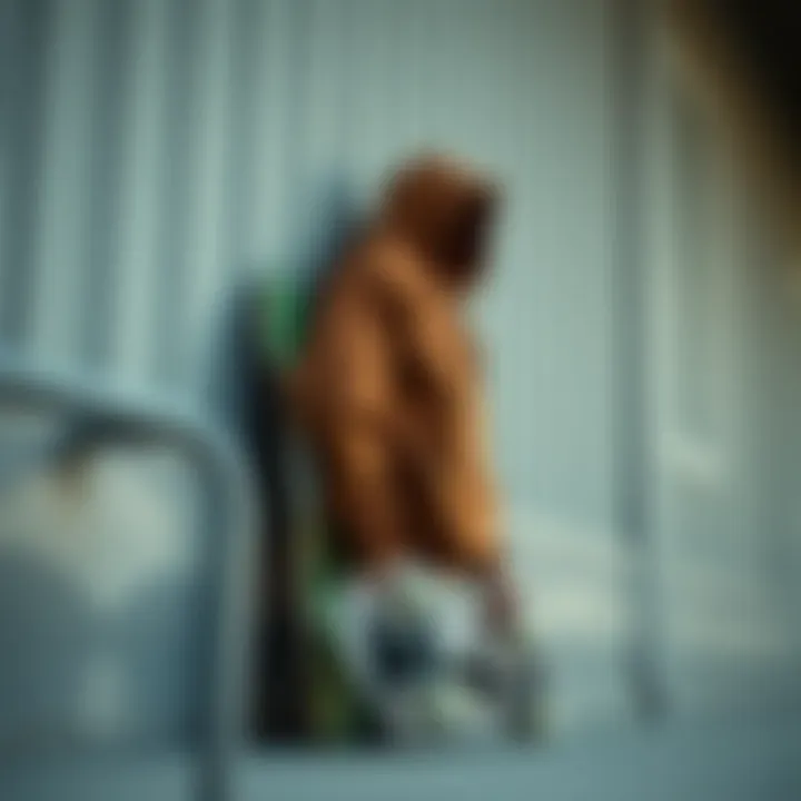 Skateboard and Brown Cropped Hoodie Skateboard leaning against a wall next to a brown cropped hoodie