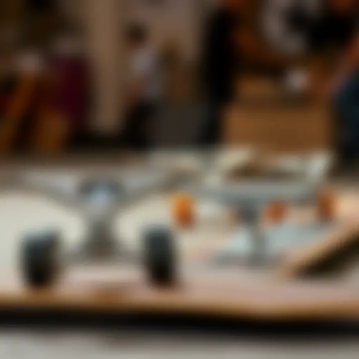 Variations in Skateboard Truck Design Comparison of different skateboard truck designs