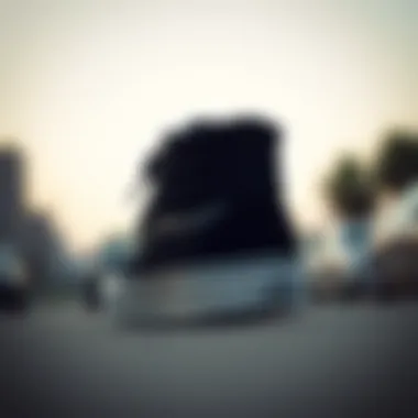 Side profile of the Vans Authentic High Pro highlighting its iconic silhouette