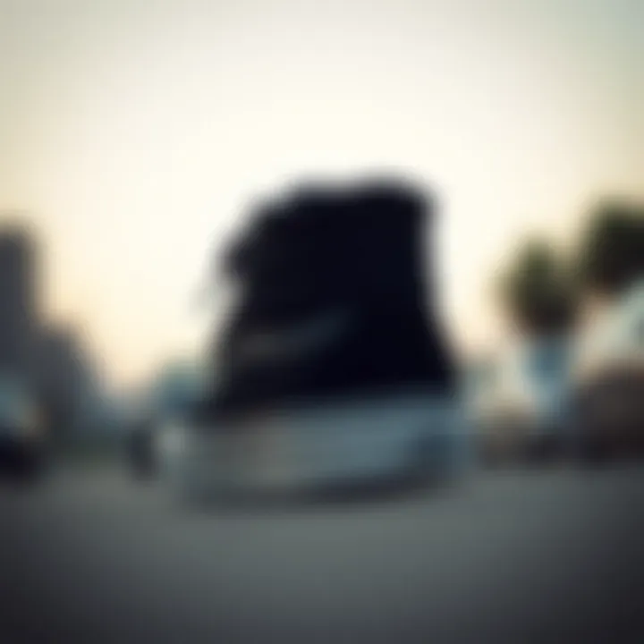 Side profile of the Vans Authentic High Pro highlighting its iconic silhouette