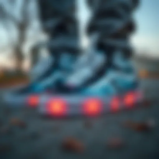 Vans Galaxy shoes showcasing unique design elements