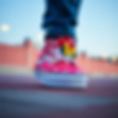 Vibrant Design of Vans Minnie Mouse Shoes Vans Minnie Mouse Shoes showcasing vibrant design